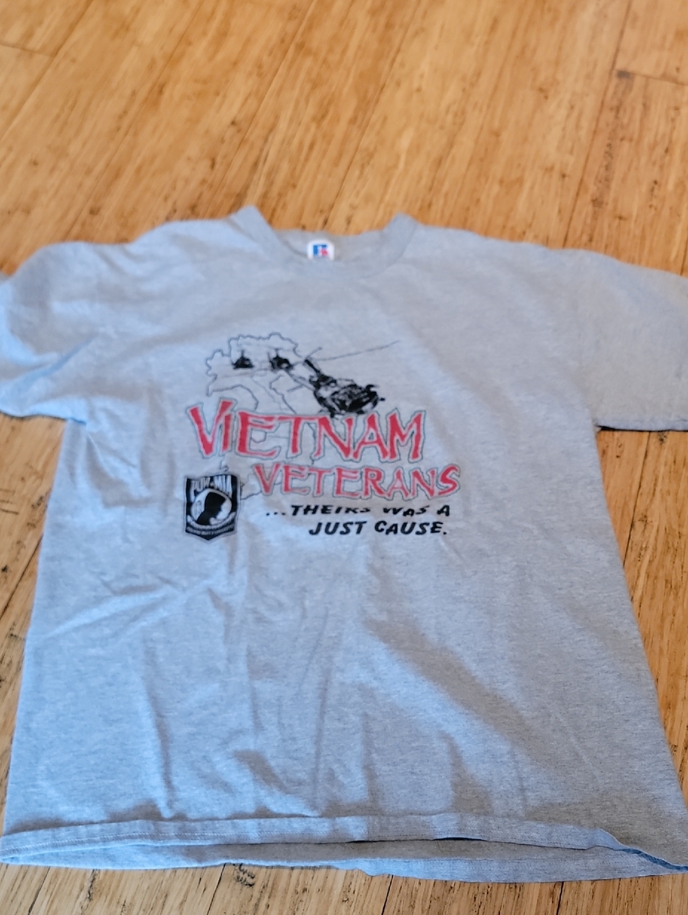 Vietnam Veterans Graphic Tee - Gray 2003